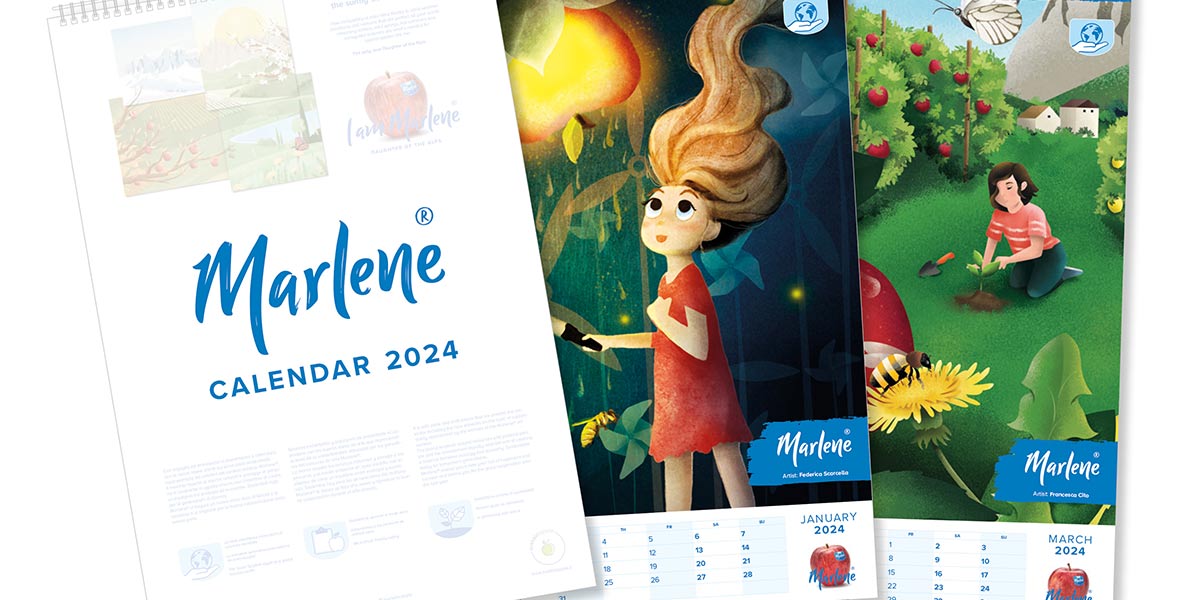 La sostenibilità fil rouge del calendario Marlene® 2024